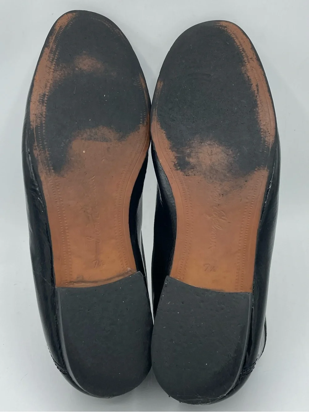 Sam Edelman Loraine Black Leather Horsebit Loafers.